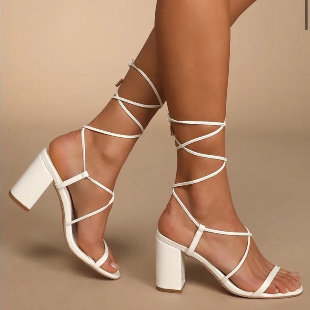 Lulu’s strappy heels
